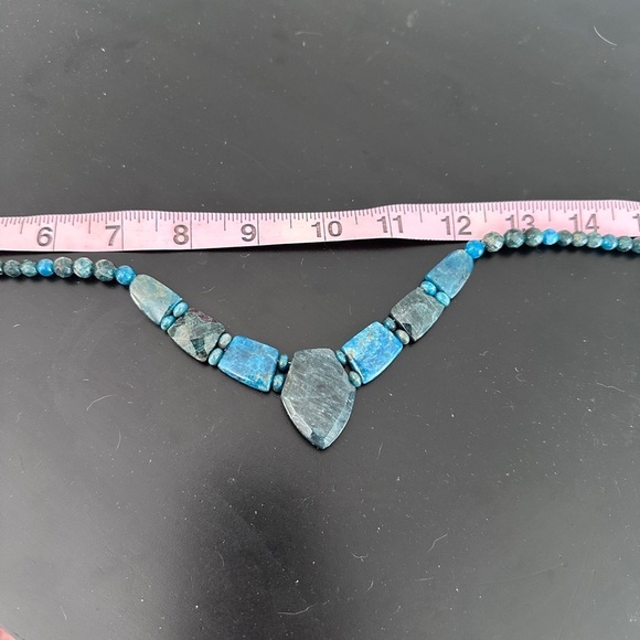 Turquoise bead necklace by Jay King - Picture 13 of 13